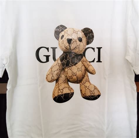 gucci stuffed bear|gucci teddy bear t shirt.